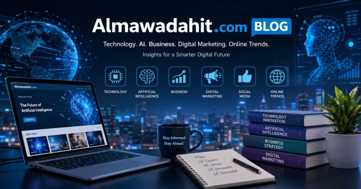 Almawadahit .com Blog: Your Trusted Source for Technology, AI, Business, Digital Marketing, and Online Trends