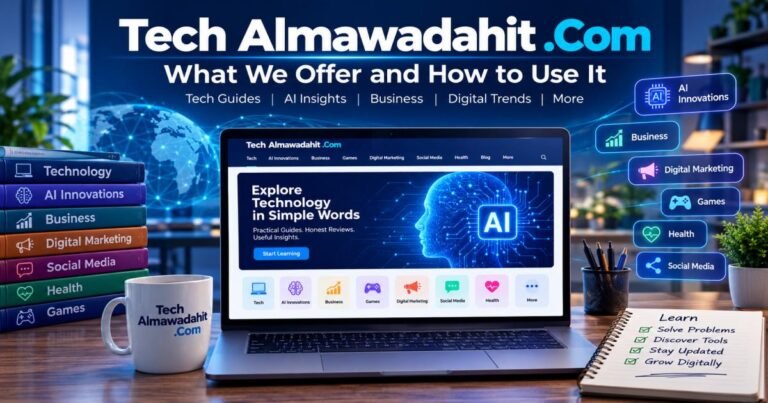 Tech Almawadahit .Com: What We Offer and How to Use It