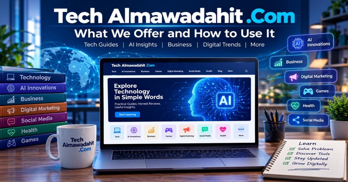 Tech Almawadahit .Com: What We Offer and How to Use It