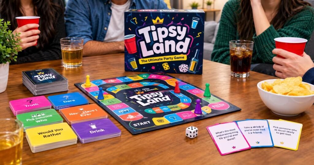 Tipsy Land Board Game: Complete Guide to Rules, Setup & How to Play
